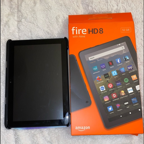 EUC Amazon fire HD 8 tablet 32G